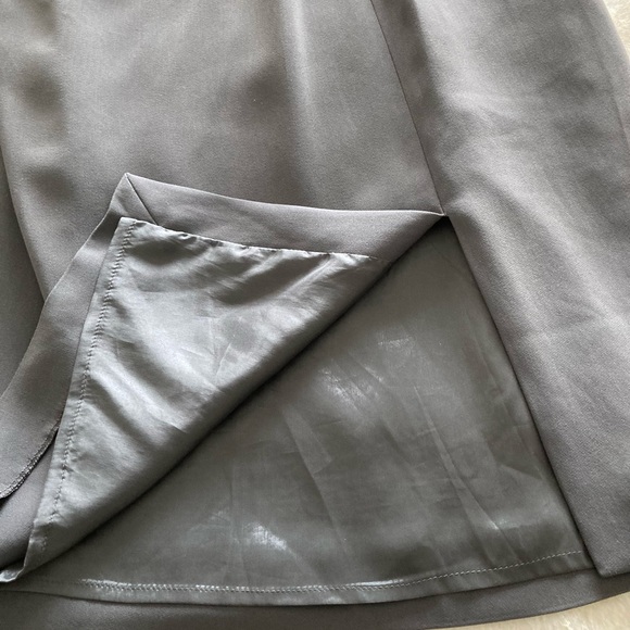 Alberta Ferretti authentic luxury grey dress, size 8-10 - Picture 7 of 11